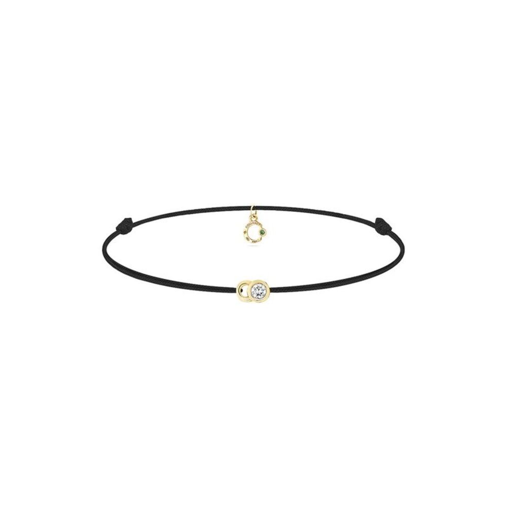 Courbet 18K 0.05 Ct. Tw. Lab Grown Diamond Let's Commit Bracelet
